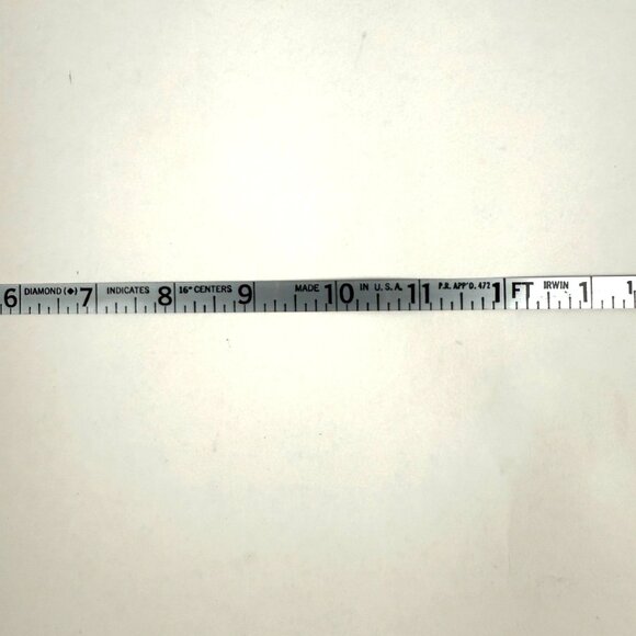 Irwin Vintage Comet RP50 50' Crank Up Measuring Tape Black Case - Picture 5 of 7